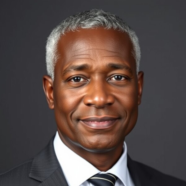 AI-generated portrait representing James Whitfield